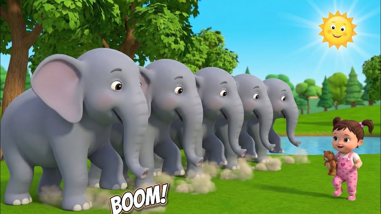 123 Animal Counting Song | Best Kids Learning & Fun Animation Nursery kids rhymes || @cocomelon
