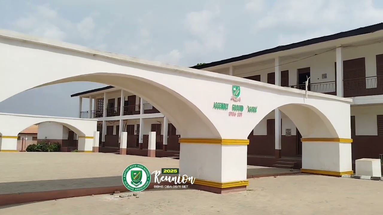 From Egunya hill to Oke saje Baptist Boys High school we are proud of thee.