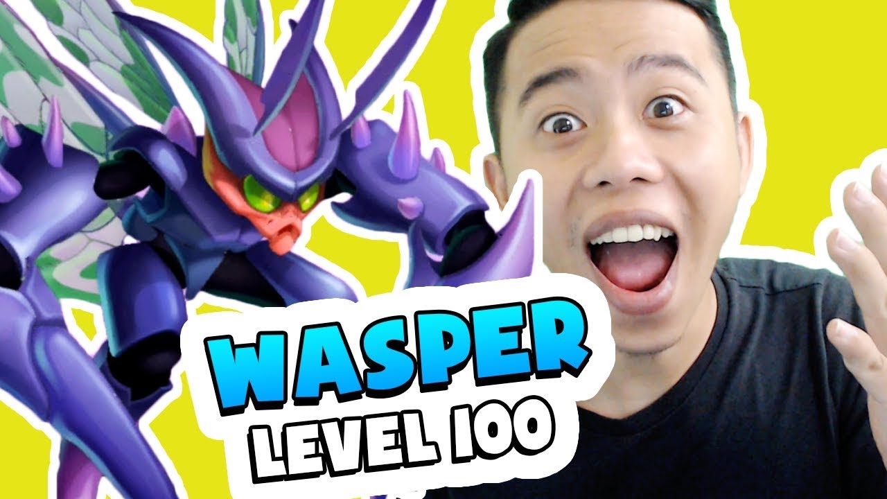 Monster Legends: Wasper legendary level 1 to 100 - Combat