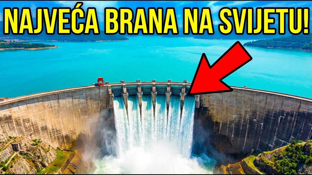 OVO je NAJVEĆA BRANA na SVIJETU – zaustavlja 39 MILIJARDI TONA VODE!