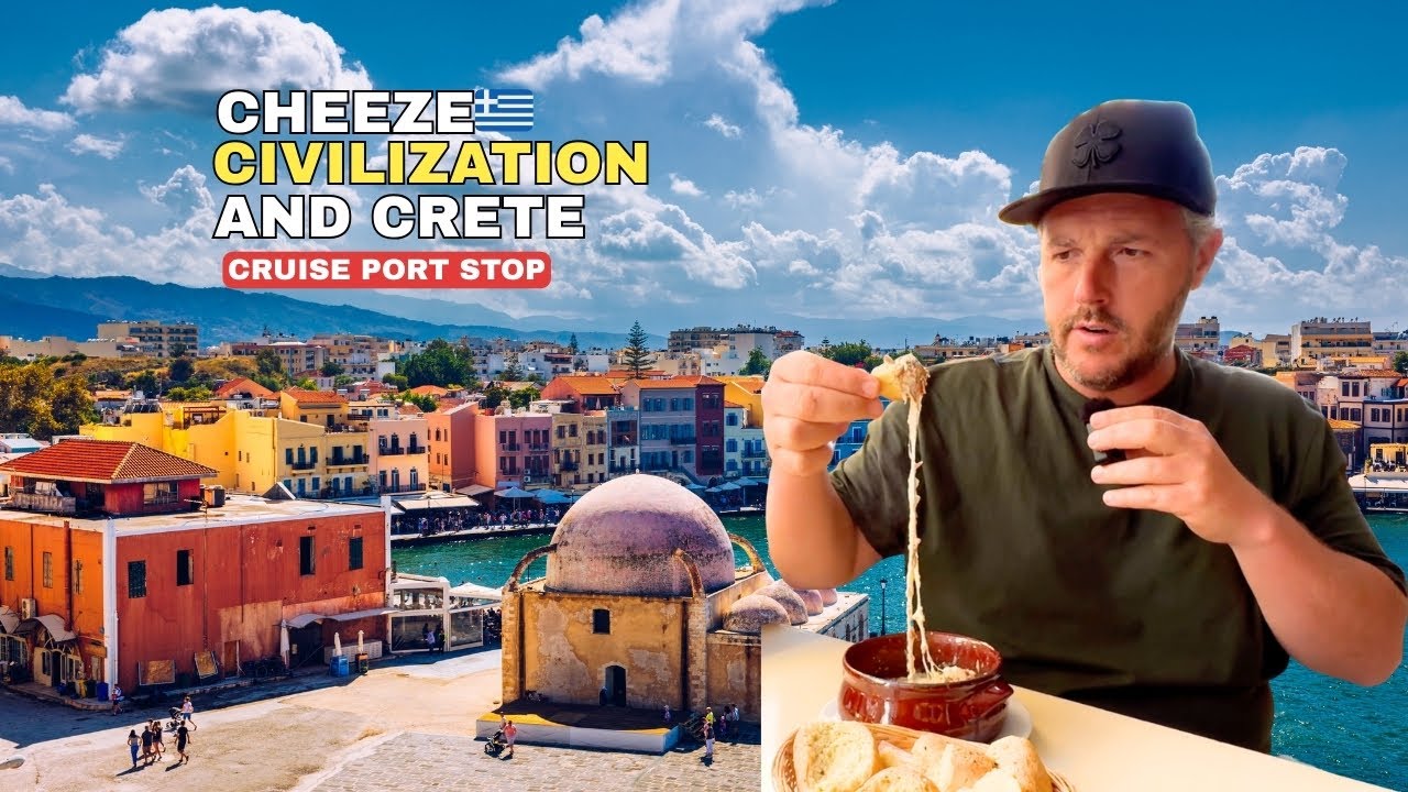 Exploring Crete: The Cheesiest Dish & Europe’s First Civilization 🇬🇷