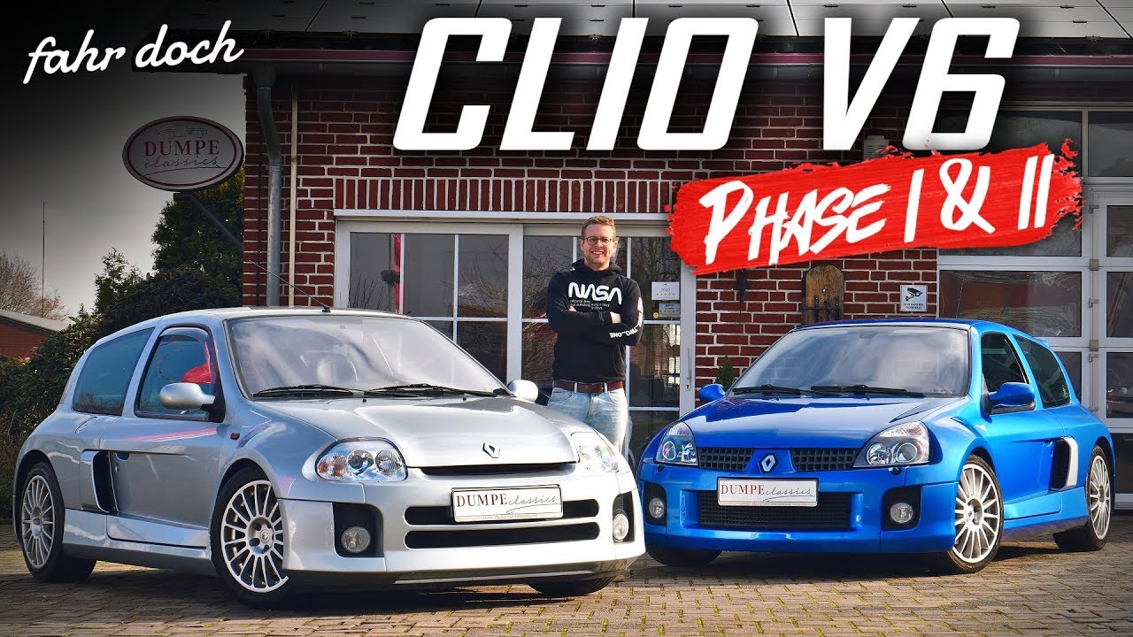 Renault Clio V6 | HOT HATCH FRANKENSTEIN! Phase I und II REVIEW | Fahr doch