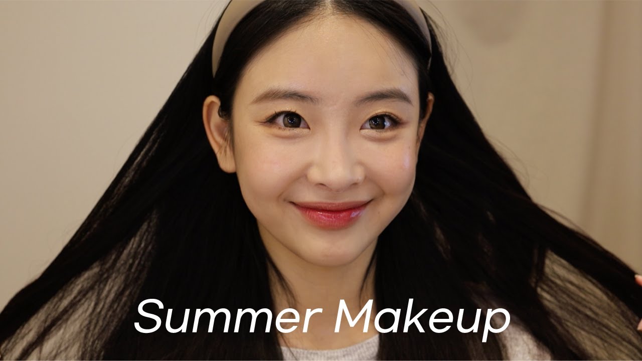 엄청 오랜만에 GRWM..맑은 유리알 메이크업 !