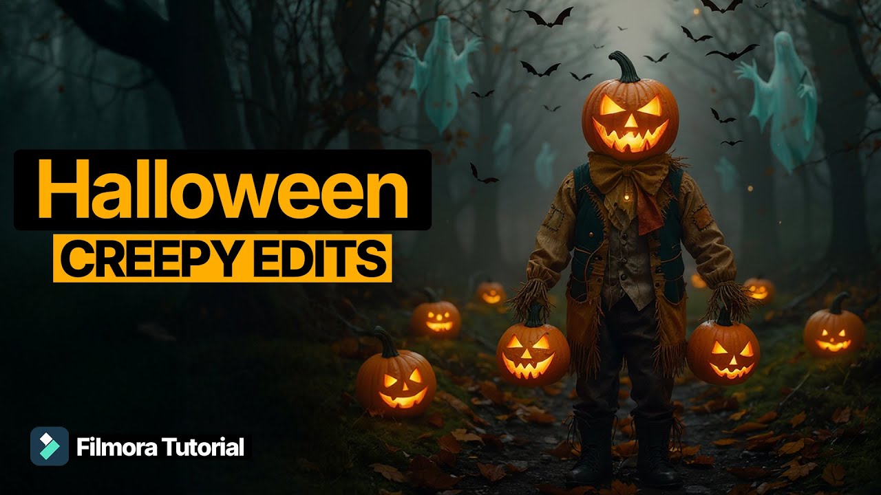 How to Make a Creepy Halloween Video Edits in Filmora