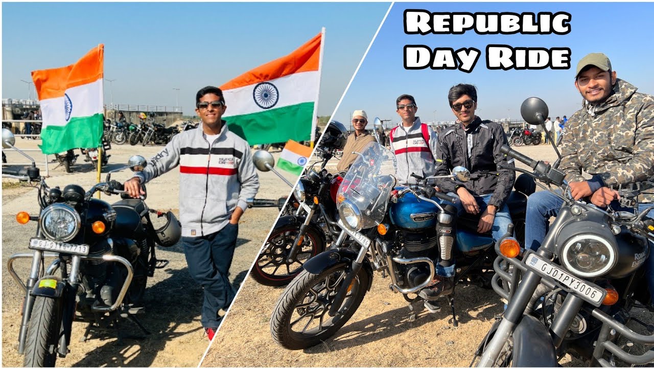 Republic Day Ride Ahmedabad | Ahmedabad to Kadi Dam | Royal Enfield Ride | Bullet Ride | Amdavadi