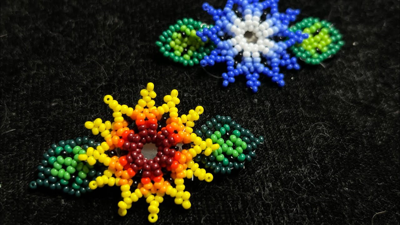 BROCHE/PRENDEDOR ESTILO HUICHOL PASO A PASO