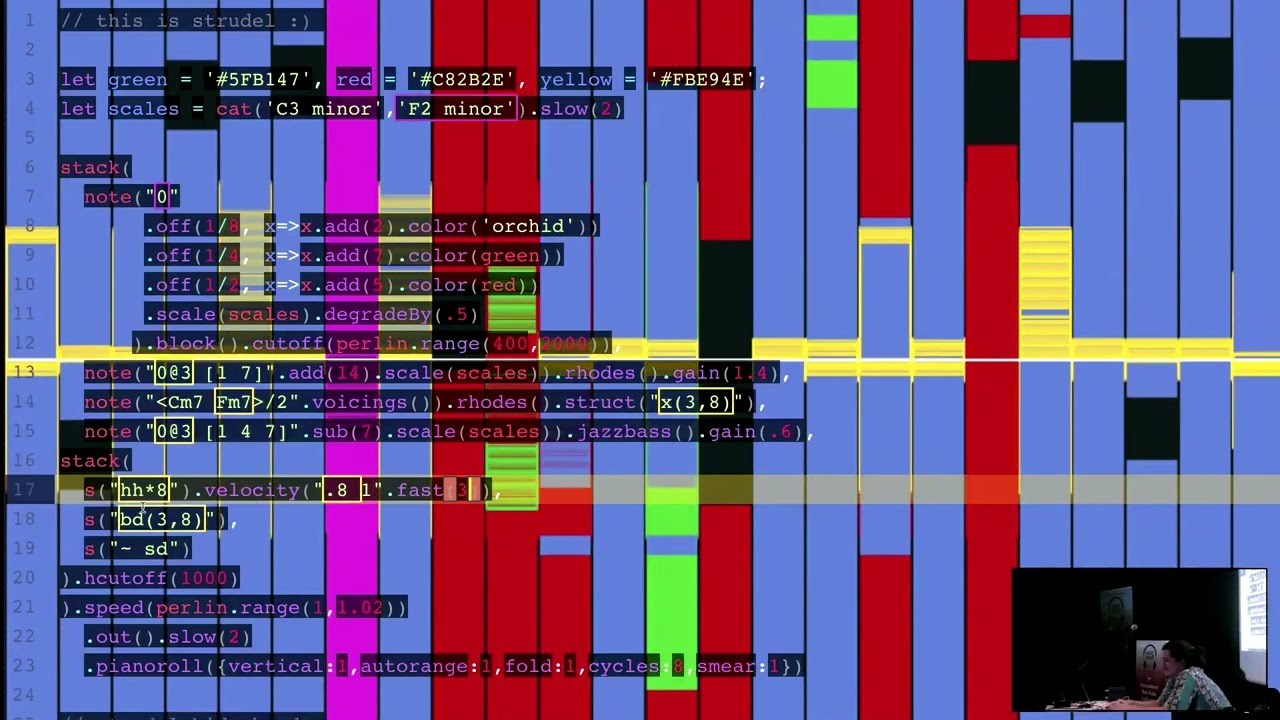26 WAC 2022 Day 2 -  Strudel: Algorithmic Patterns for the Web (performance)