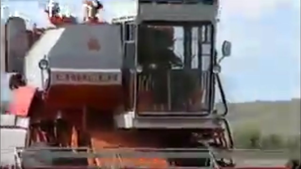 Комбайны из Красноярска 1988