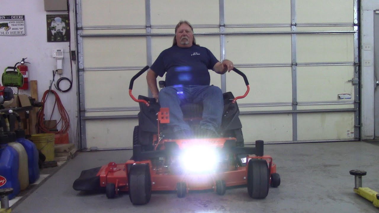 Pt.2 Bad Boy Mower Headlight Installation @ D-Ray's Shop!