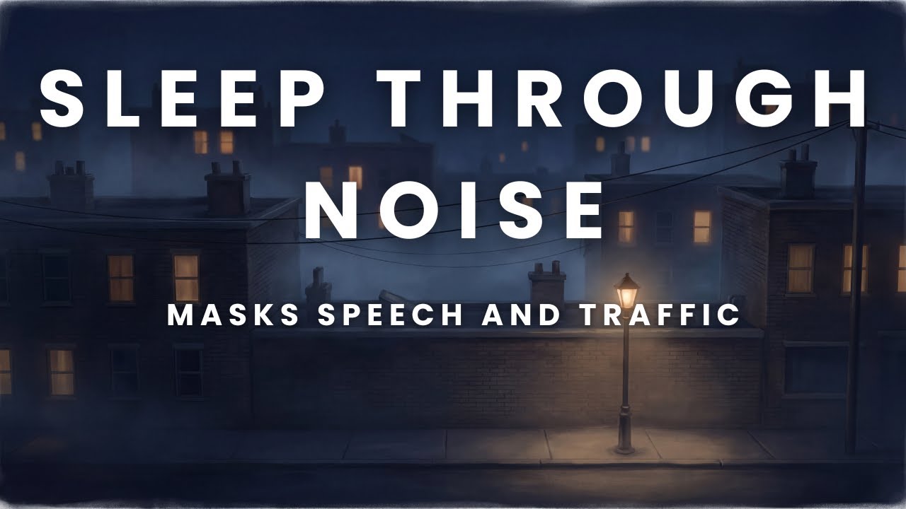 Sleep Better in Shared Housing | Pink-Weighted Sound with Softened Speech Texture