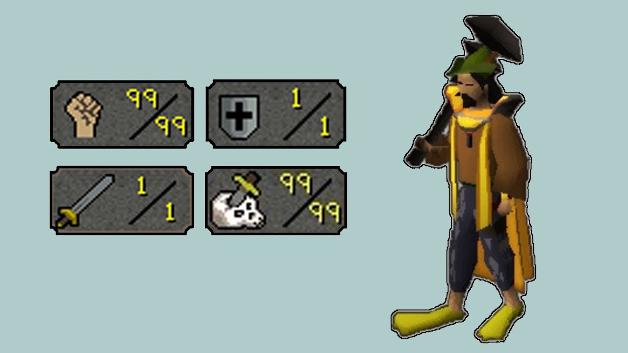 Runescape's Top 5 Most Unique Accounts Finale (Voted by the community)