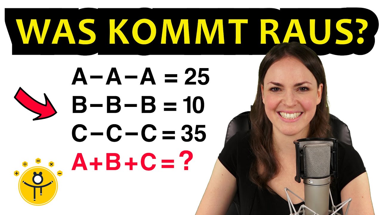 Wie schnell kannst DU es lösen? – Mathe Rätsel