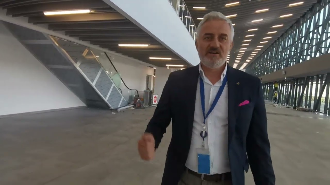 Terminalul Schengen de la Timișoara, aproape de inaugurare.