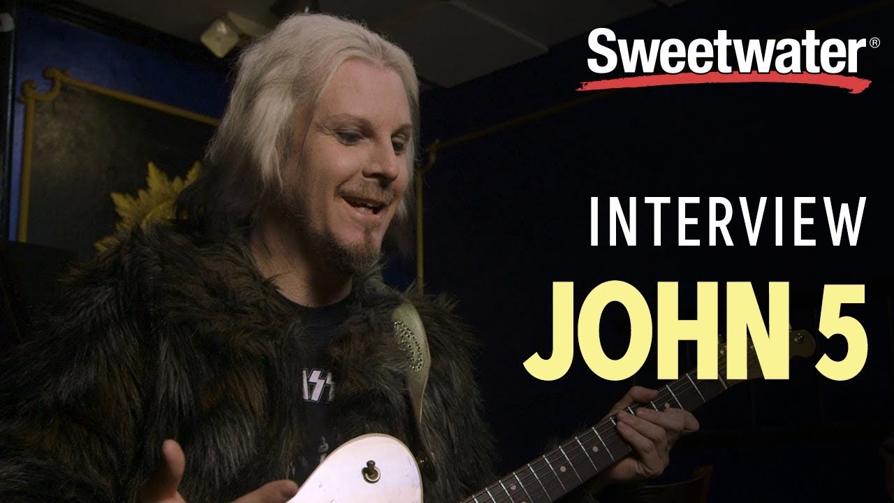 John 5 Interview: Plus How to make Weird and Wonderful Guitar Sounds, with No Pedals!