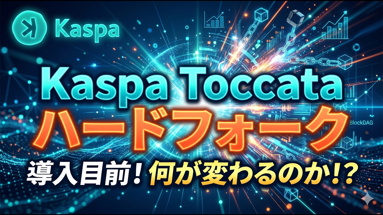 Kaspa Toccataハードフォーク解説 #kaspa #web3 #crypto #toccata #study