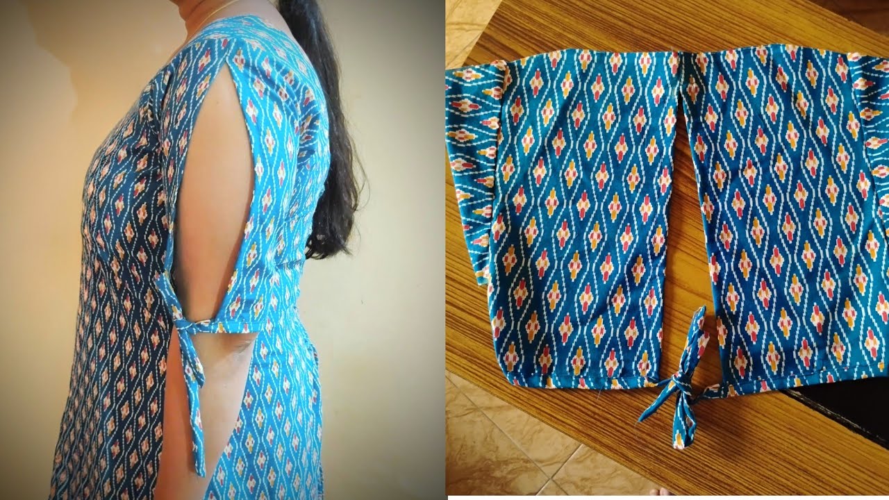 New trendy sleeve design cutting and stitching 