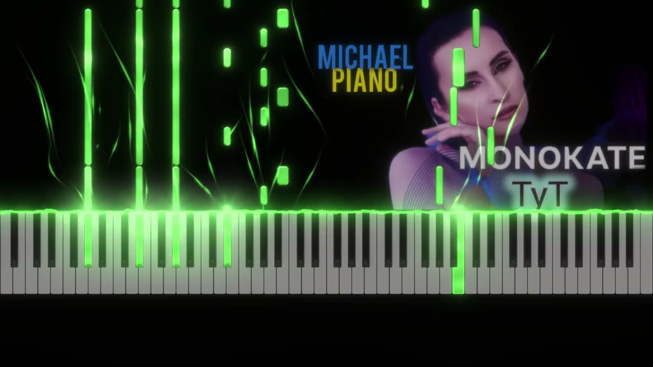 Monokate — TYT | Piano tutorial | Нацвідбір 2026 | Eurovision 2026 Ukraine