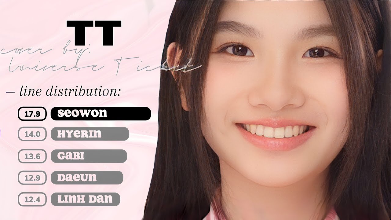 UNIVERSE TICKET - TT by Twice (line distribution)