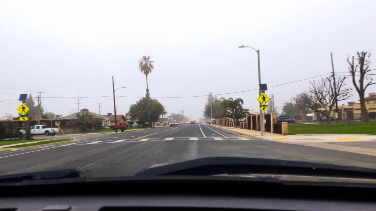 Bakersfield, CA to Delano, CA - High Speed Driving Video