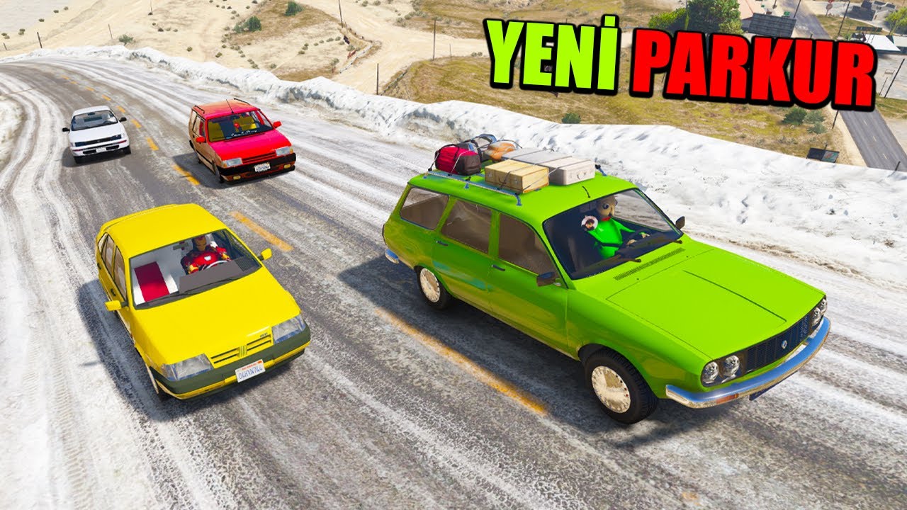 EFSANE TÜRK ARABALAR YENİ BUZLU TIRMANMA YOLUNDA - GTA 5