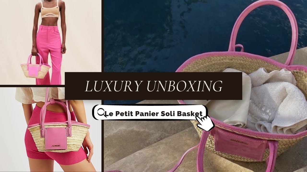 Jacquemus Le Petit Panier Soli Tote Bag Unboxing
