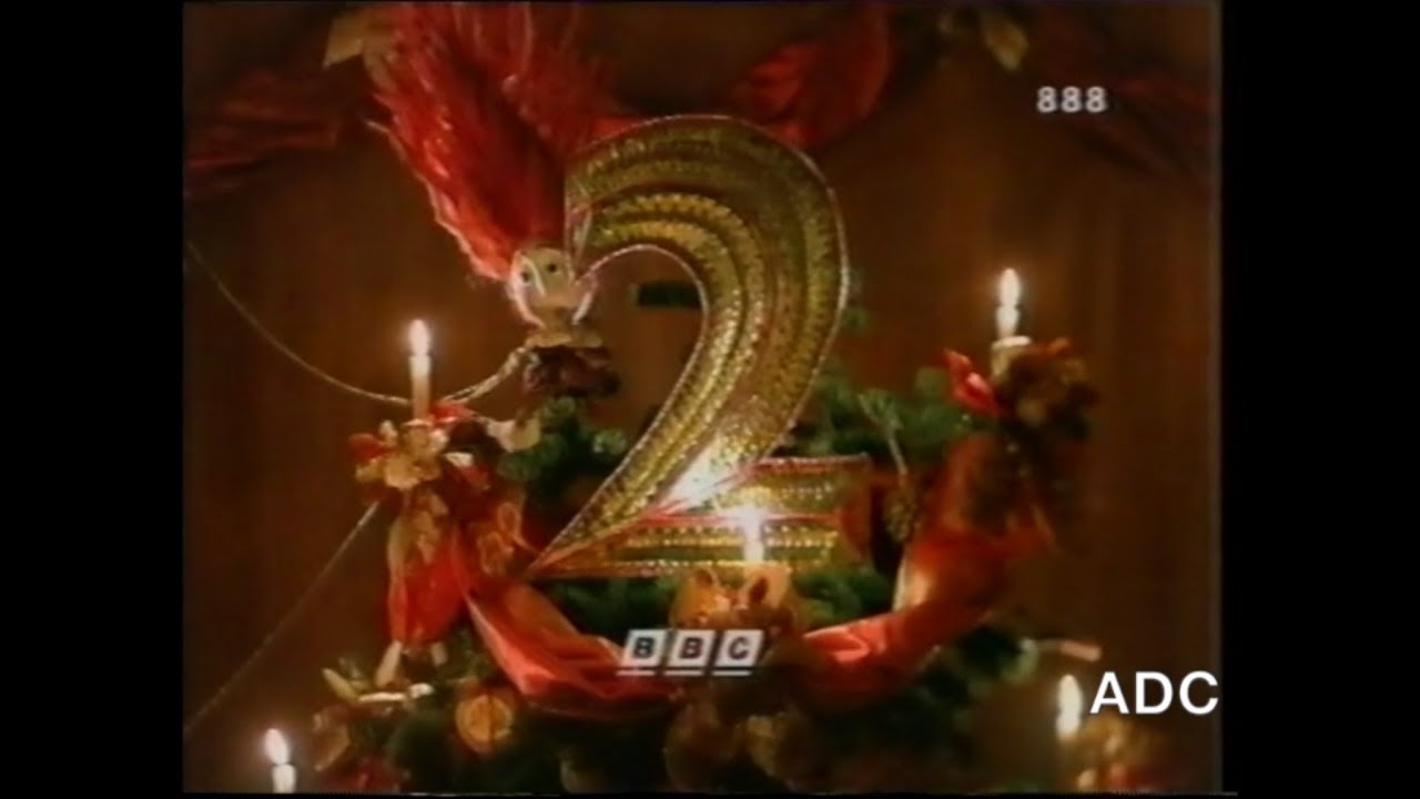 BBC2 25th December 1993 Announcers Sally Lawrence & David Allan