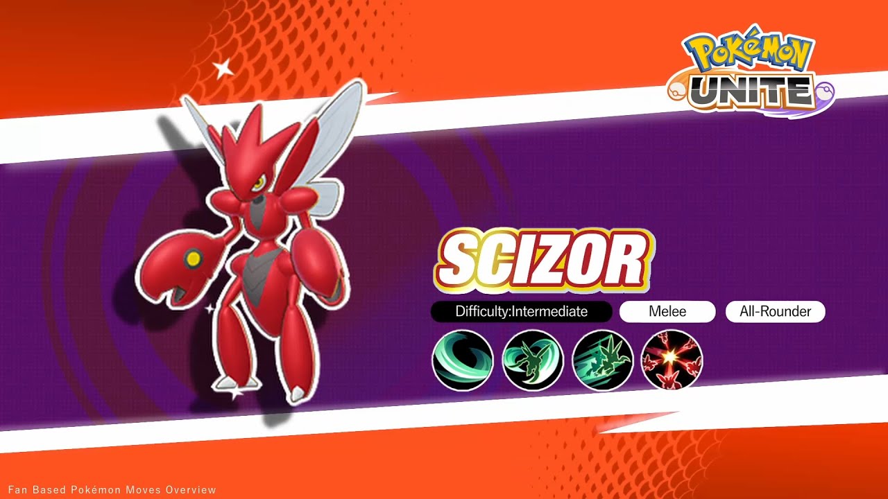 Scizor & Scyther Moves Overview | Pok&eacute;mon UNITE