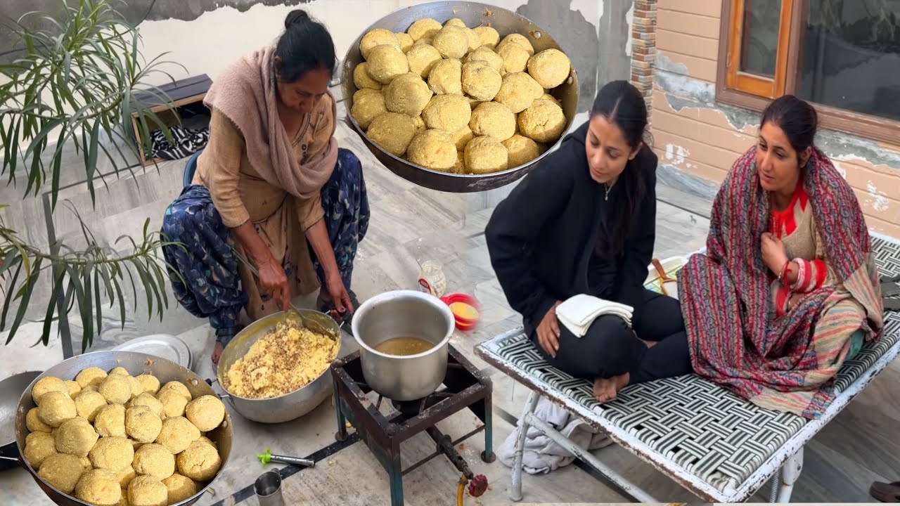 ਘਰ ਵਿੱਚ ਬਣਾਓ ਗਾਂ ਤੇ ਭੈਂਸ ਦੇ ਪਹਿਲੇ ਦੁੱਧ ਦੀਆਂ ਟੇਸਟੀ ਪਿੰਨੀਆਂ ❤️