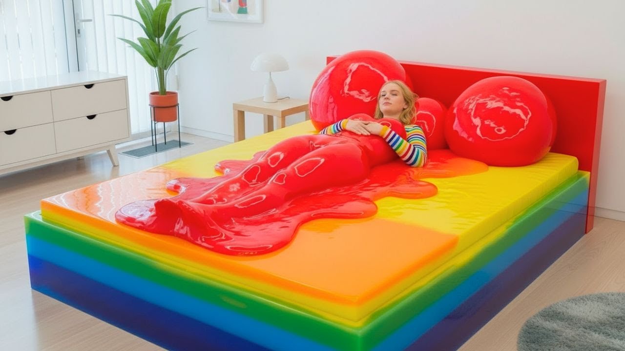 🛏️✨ Which Crazy Bed Would You Try? | Oddly Satisfying AI ASMR Video