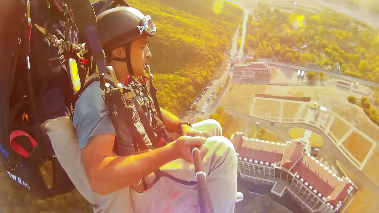 Paragliding. Azerbaijan. Sheki.-2  / Параглайдинг. Азербайджан. Шеки-2