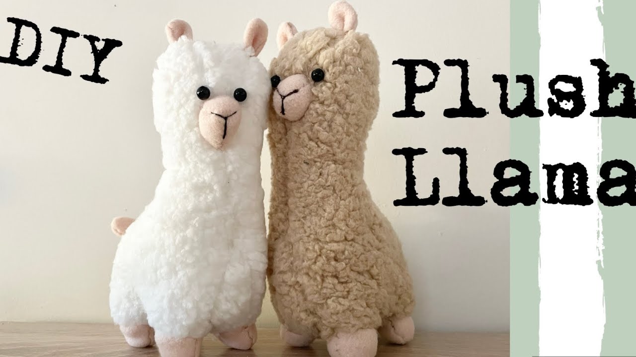 Llama Alpaca DIY Step-by-step Tutorial  Easy Beginner How to make Plush Soft Toy