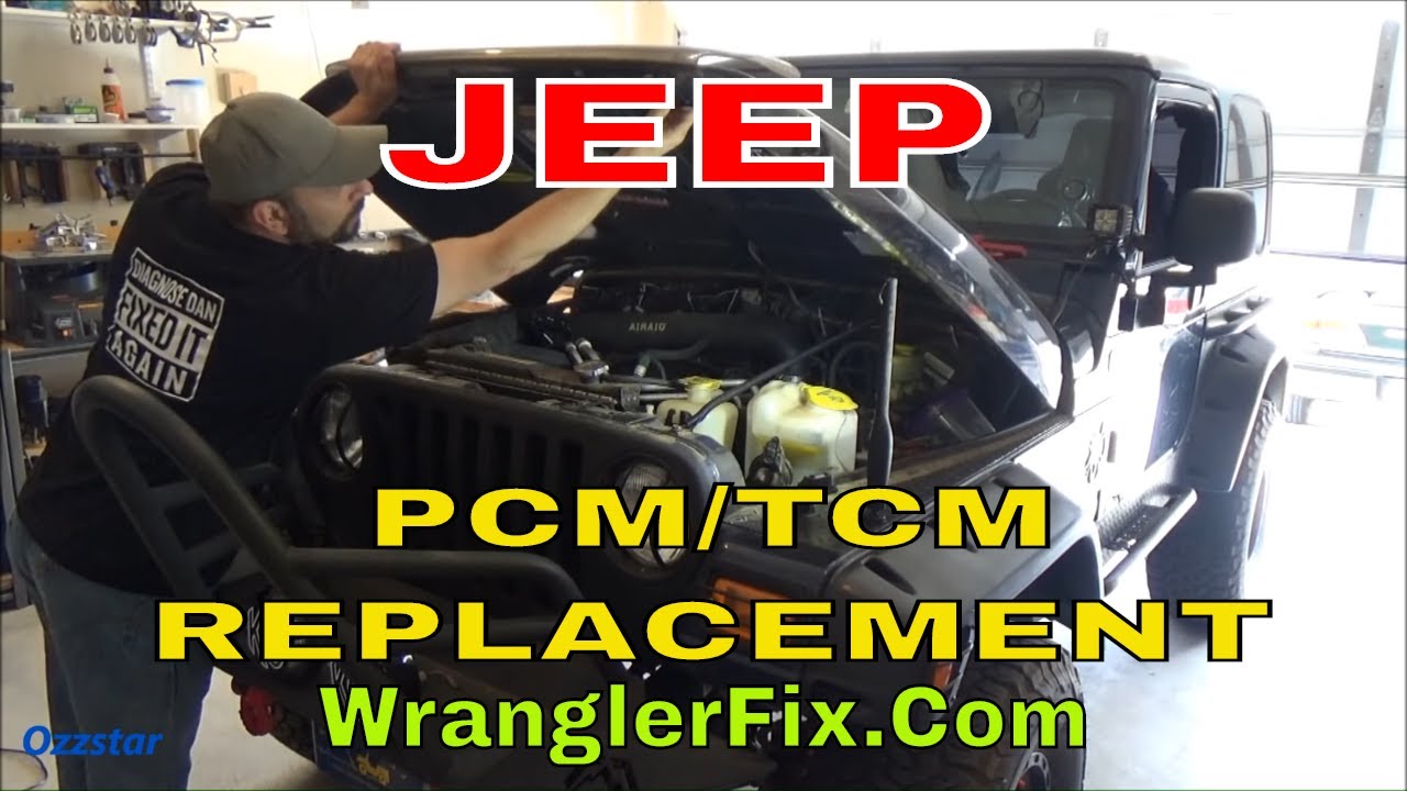 Jeep Wrangler TJ PCM/TCM replacement FIX P1603 P1604 P0700
