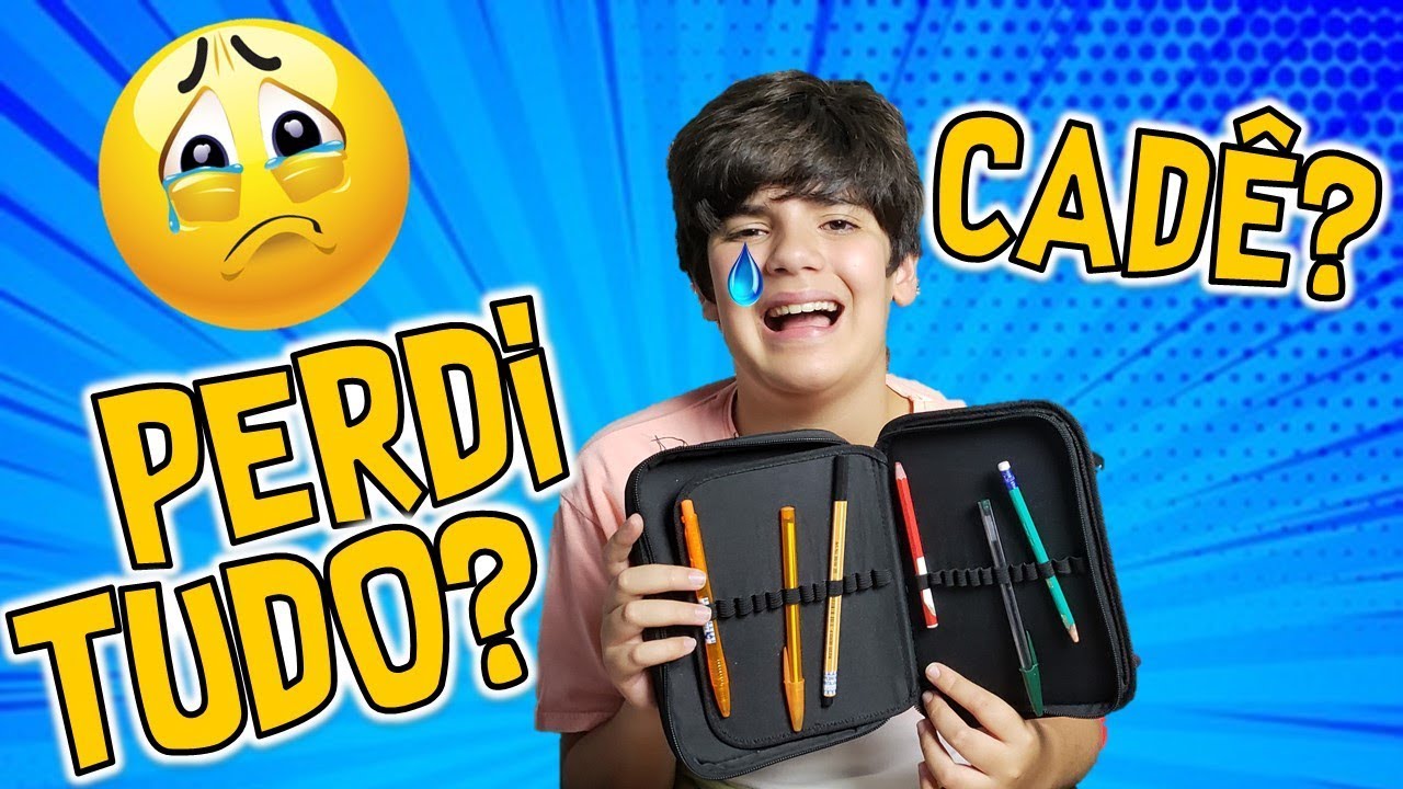 O QUE SOBROU DO MEU MATERIAL ESCOLAR NO FINAL DO ANO 2018 | PEDRO MAIA