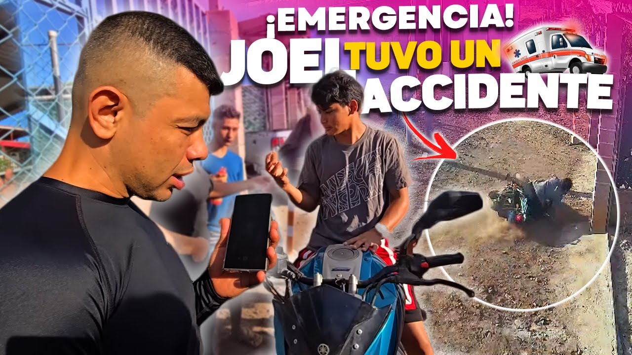 EMERGENCIA: JOELITO tuvo un accidente y mira como quedó. Camarón le llamo a NANO y así reaccionó 😱