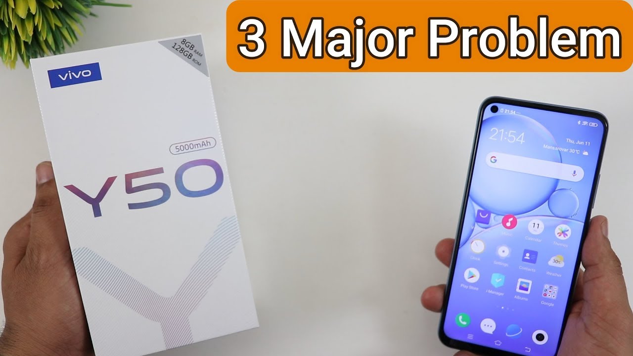 Vivo Y50 Unboxing Detail Review 3 Major Problems In HINDI