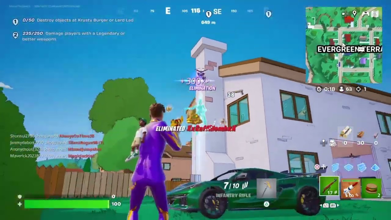 Fortnite Battle Royale (2 Kills)