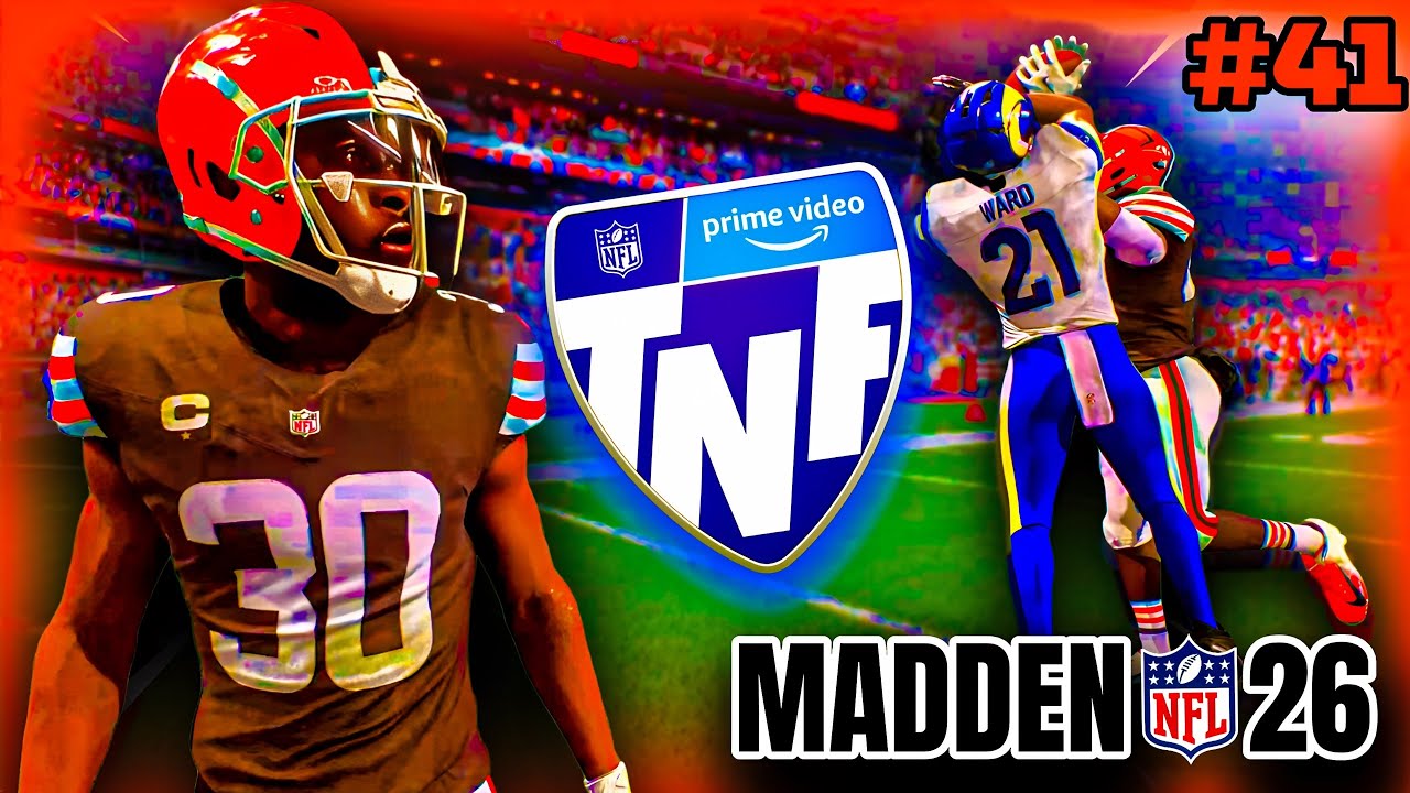 An OLD FRIEND returns for PRIMETIME… | Madden 26 Cleveland Browns Franchise | Ep 41 [S3 W12]