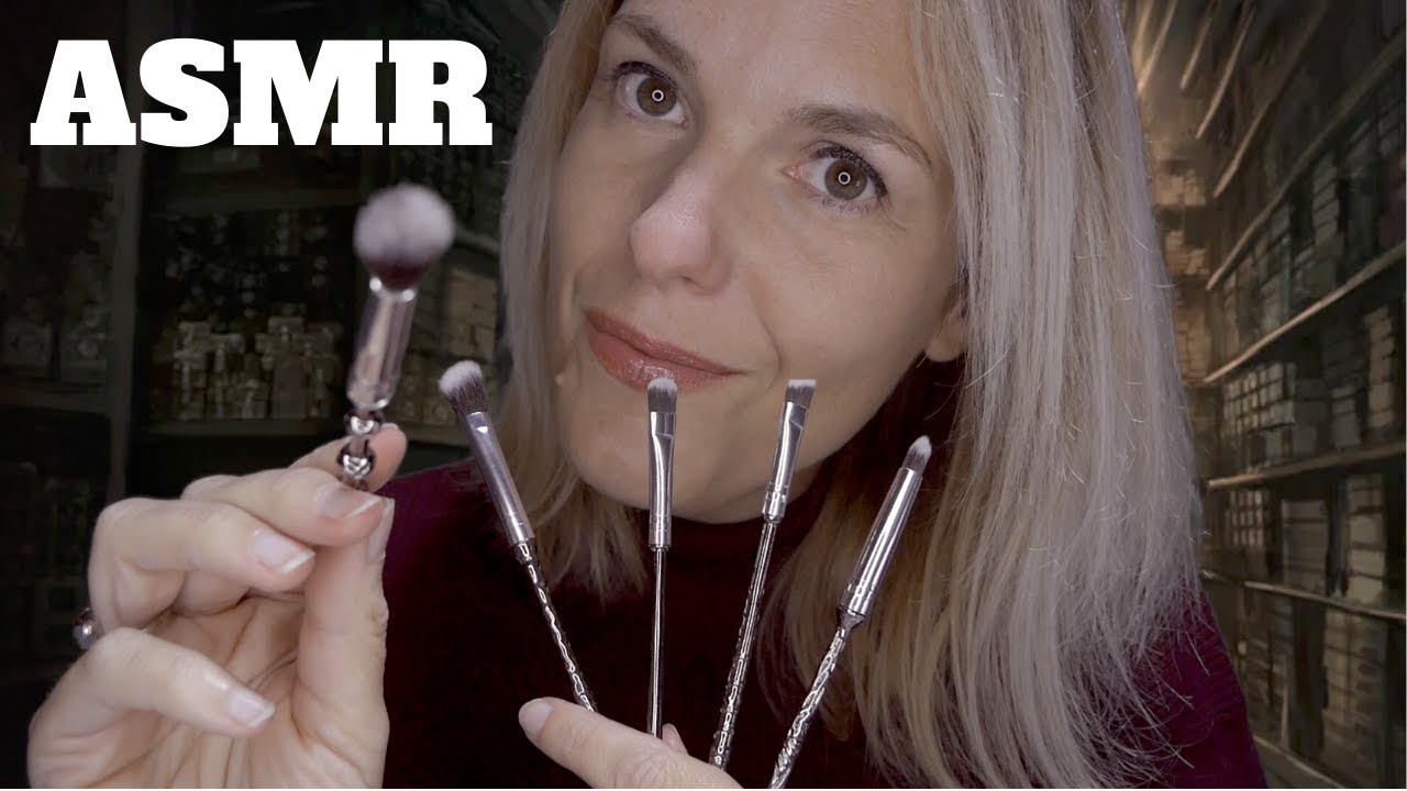 ASMR FR 🪄 RP Harry Potter / La nièce d'Ollivander te vend des pinceaux baguettes