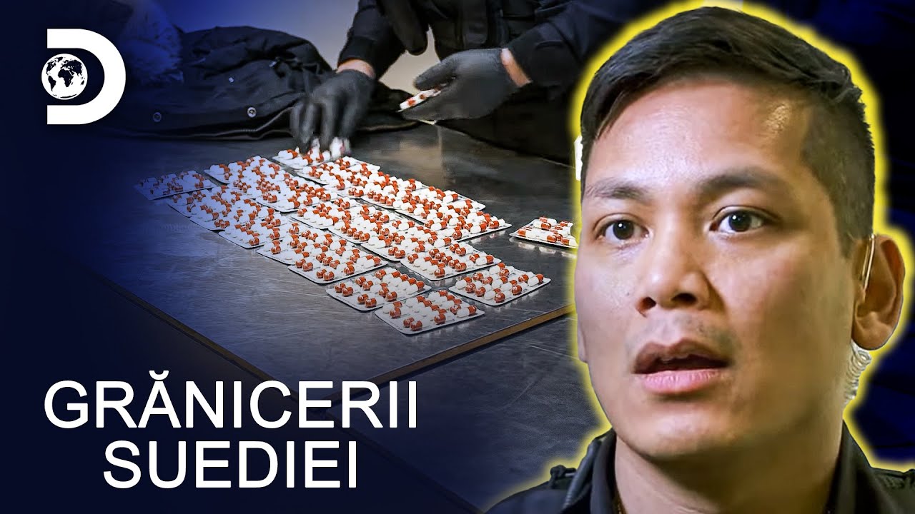 Prins cu o geantă plină de droguri! | Grănicerii Suediei