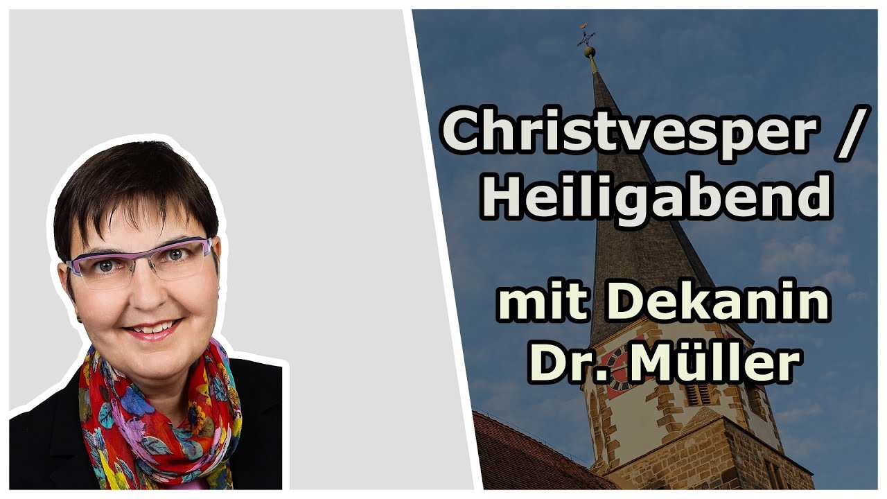 Christvesper / Heiligabend - Gottesdienst am 24.12.2025 aus der Jakobus Stadtkirche Brackenheim