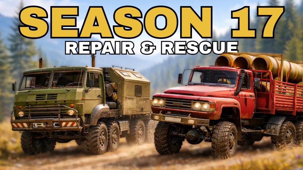 Season 17 Unleashed - SnowRunner LIVE Playthrough