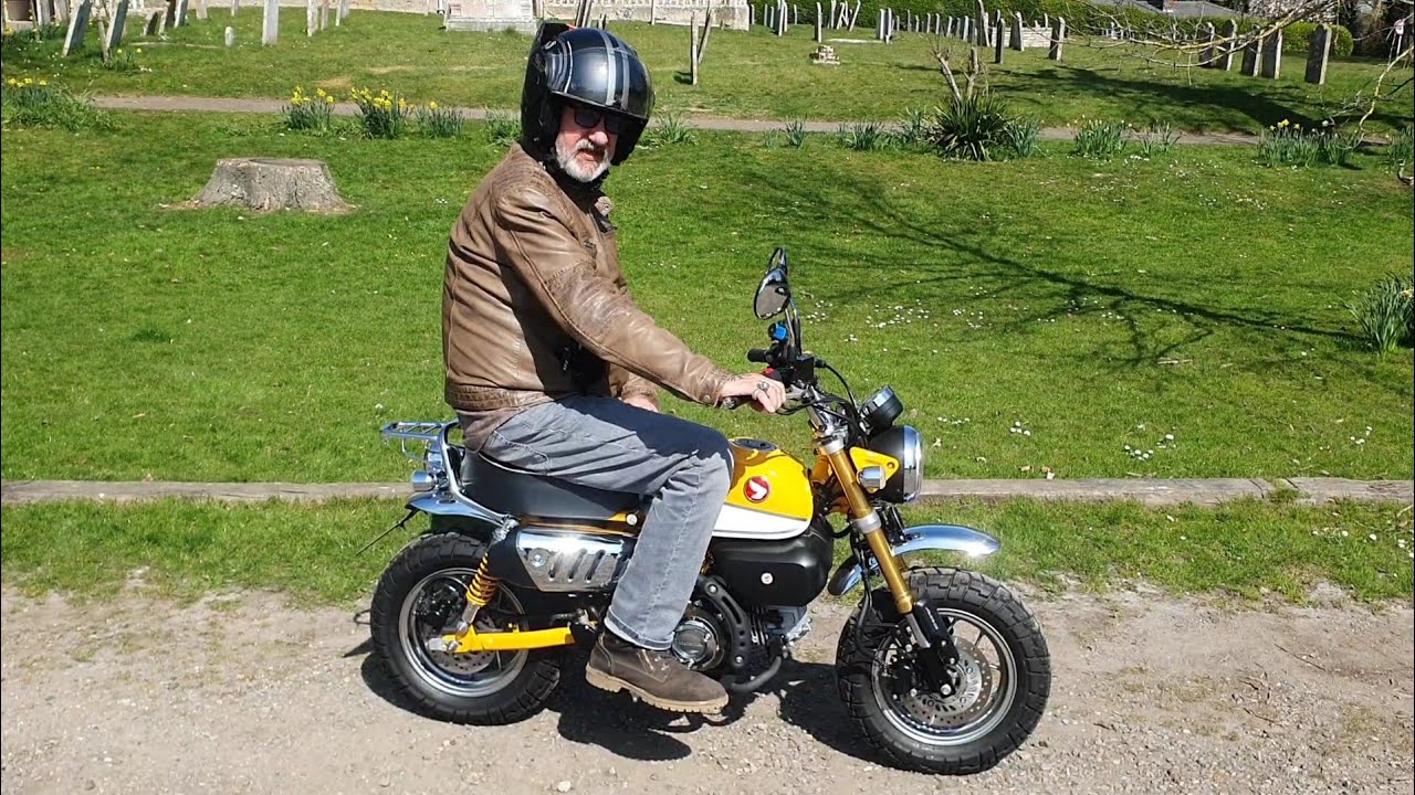 How comfortable is a Honda Monkey for a 6'4
