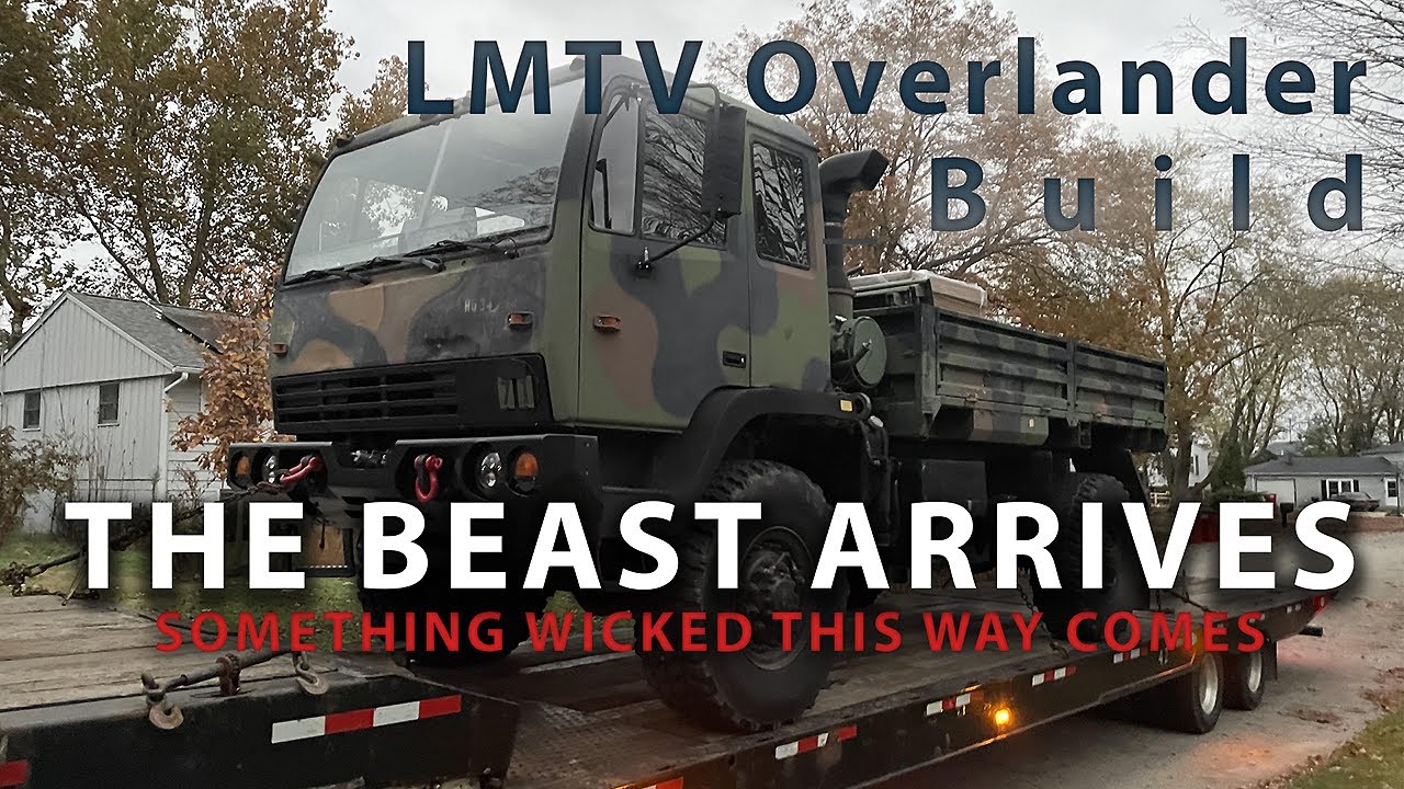 LMTV Military Truck Overland Build pt1