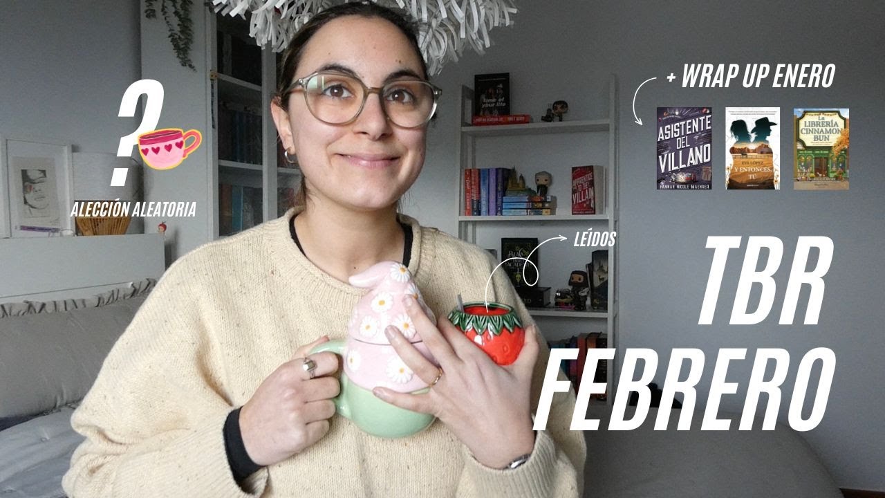 ¡el AZAR decide mi TBR de febrero! 🎲✨ (+ wrap up del último mes 📖)