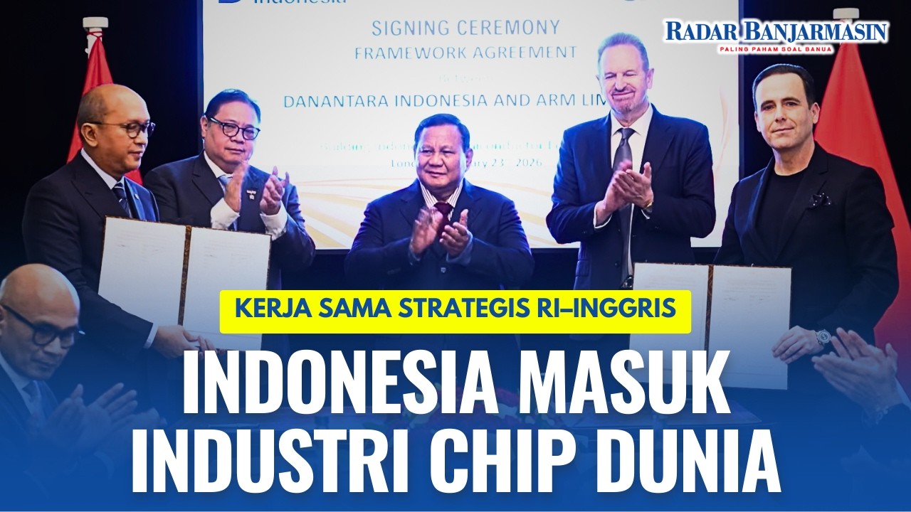 Prabowo Saksikan Kerja Sama Danantara–Arm Limited, Indonesia Siap Kuasai Teknologi Semikonduktor