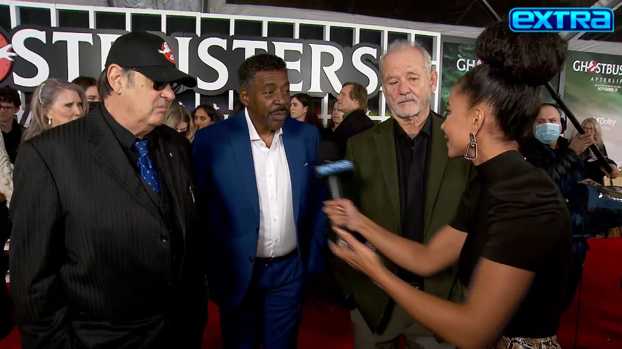 Dan Aykroyd, Bill Murray & Ernie Hudson on Ghostbusters REUNION