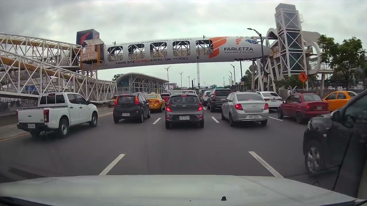 Guayaquil, Driving from Francisco de Orellana to Boyaca, Samborondón