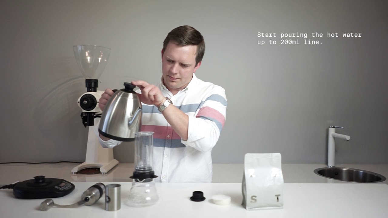 Delter Coffee Press Brew Guide