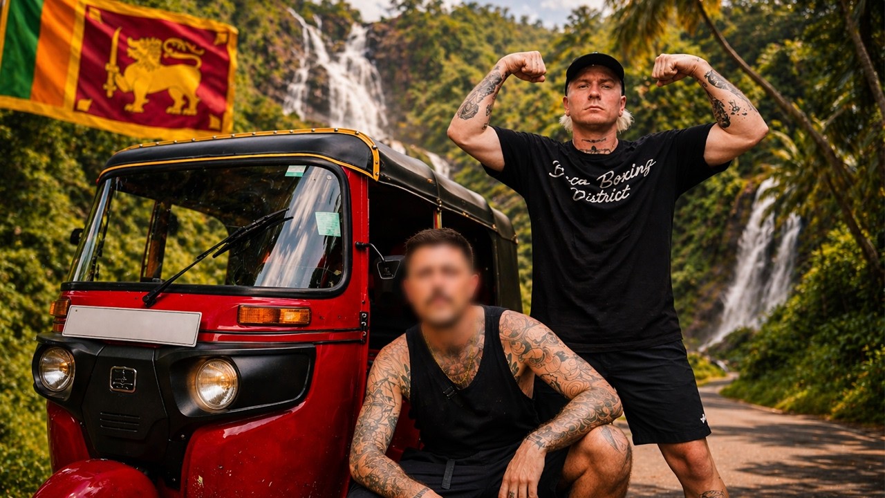 Driving a Tuk Tuk Across Sri Lanka! 🇱🇰