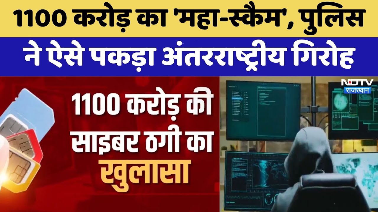 1100 Crore Scam: पुलिस  ने ऐसे पकड़ा International Gang | Cyber Crime | Sriganganagar | Jodhpur